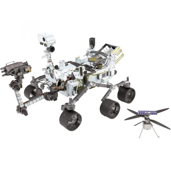 Metal Earth Mars Rover Perseverance &amp; Ingenuity Helicopter Metall Modellbau
