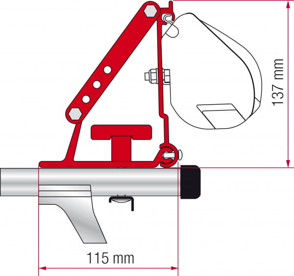 Fiamma Adapter Auto