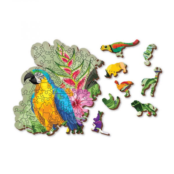 Wooden City Tropical Birds Holzpuzzle