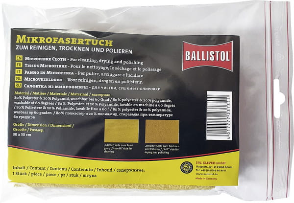Ballistol Mikrofasertuch 30 X 30 Cm