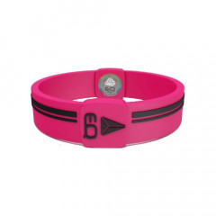 EQ - Hologramm Armband pink/black