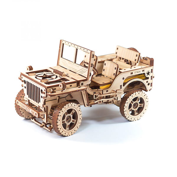 Jeep 4x4 3D Holz Bausatz