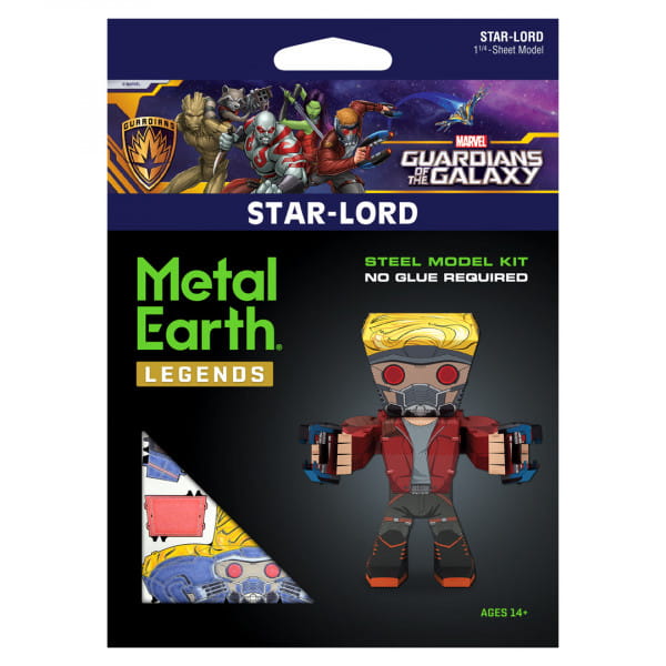 Guardians of the Galaxy Star-Lord 3D Metall Bausatz
