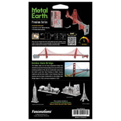 Metal Earth Premium Series Golden Gate Bridge 3D Tropical Bird Modellbau Metall