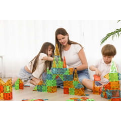 Geomag Magnetic Tiles Gems 32 Bausteine