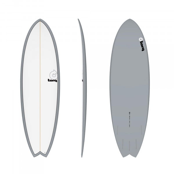 Surfboard TORQ Epoxy TET 5.11 Fish Grey Pinline