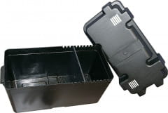 H.a.b.a. Universal-Batteriebox Schwarz