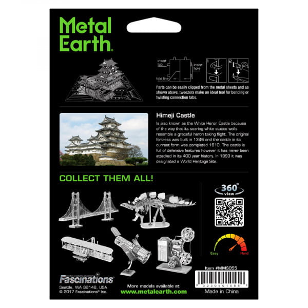 Himeji Castle 3D Metall Bausatz