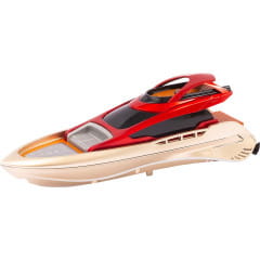 RC Mini Motor Yacht Red 2.4 Ghz