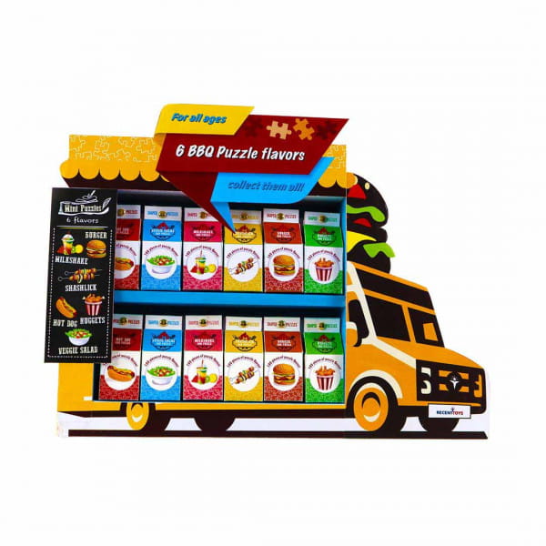 Food Truck BBQ Mini Puzzles (24er) 3D Puzzle