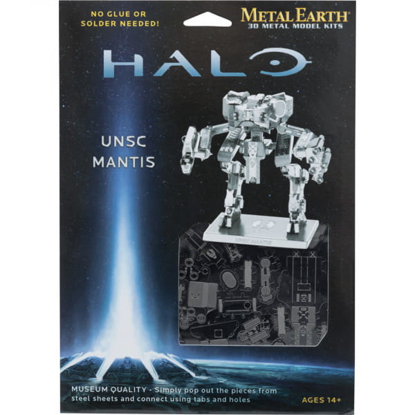 Metal Earth HALO UNSC Mantis Modellbau Metall