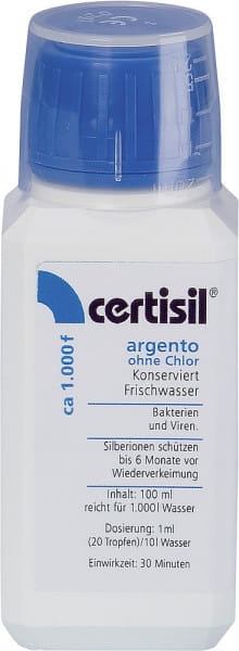 Certisil Trinkwasserreiniger Argento Flüssig