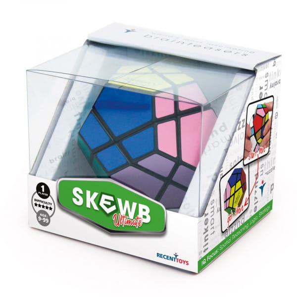 Meffert&#039;s Skewb Ultimate 12 Color Logik Spiel