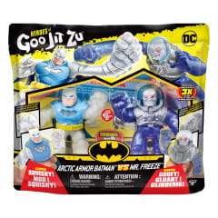 Heroes of Goo Jit Zu DC Battlepack Arctic Batman vs Mr Freeze Actionfigur