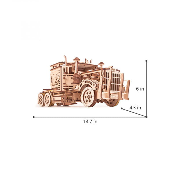 Wood Trick Big Rig Truck Holz Modellbau