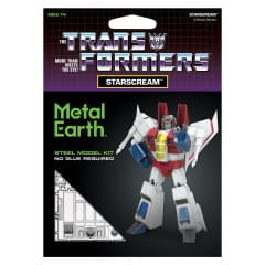 Metal Earth Transformers Starscream, farbig Modellbau Metall