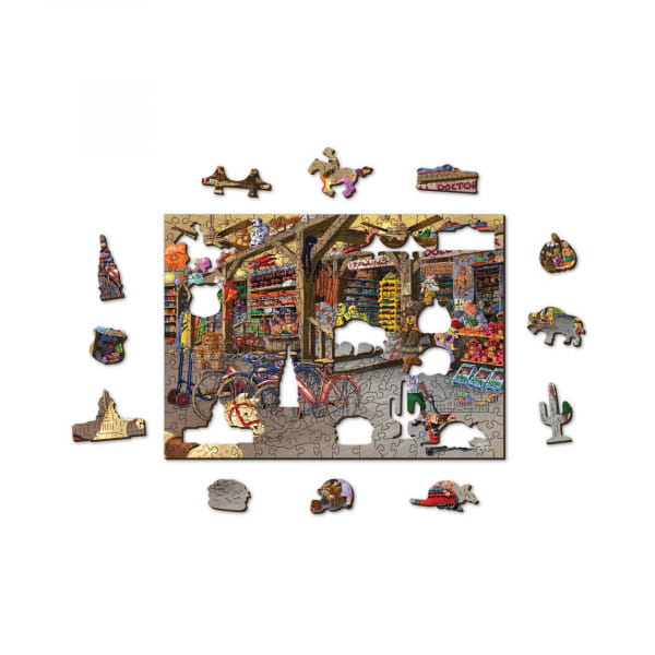 Wooden City In the Toy Shop Gr. M Holz Puzzle