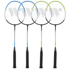 Wish Steeltec Badminton Set Schläger & Federbälle