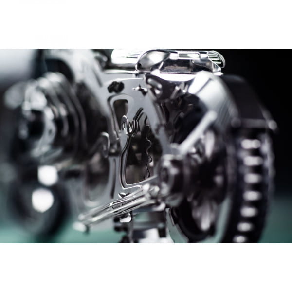 Chrome Rider (Motorrad) mechanisches 3D Puzzle