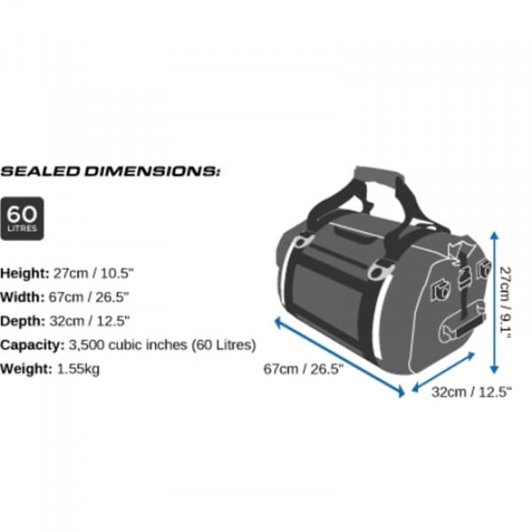 OverBoard wasserdichte Duffel Bag Pro 60 L