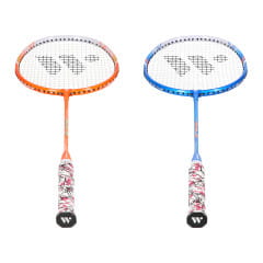 Wish Alumtec Badminton Set Schläger &amp; Federbälle
