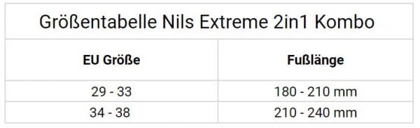 Nils Extreme NH18188 Inliner Schlittschuhe 2in1 Eishockey