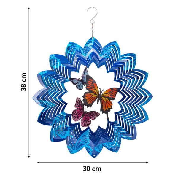 Kinetic Art 3D Butterflies Windspiel