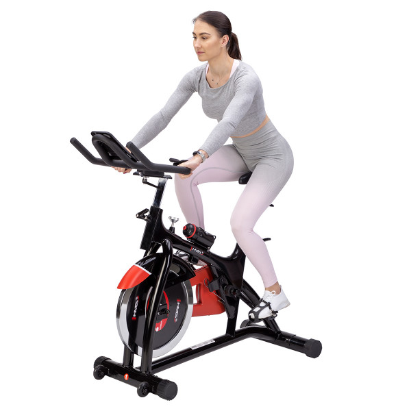 HMS Indoor-Speed-Bike Heimtrainer 18 kg mechanischer Widerstand