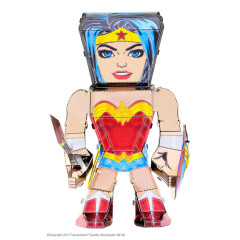 Justice League Wonder Woman 3D Metall Bausatz