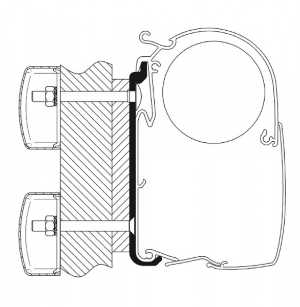 Thule Alu-Distanzprofil 18 Mm