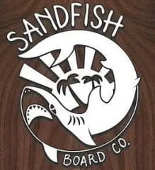 Sandfish Walnut Woody Grom Cruiser Skimboard