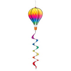 HQ Hot Air Balloon Twist Patchwork Mini Windspiel