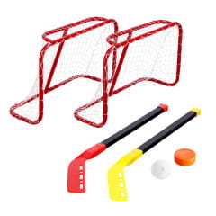 Nils Unihockey Set Schläger, Ball, Puck & Tore