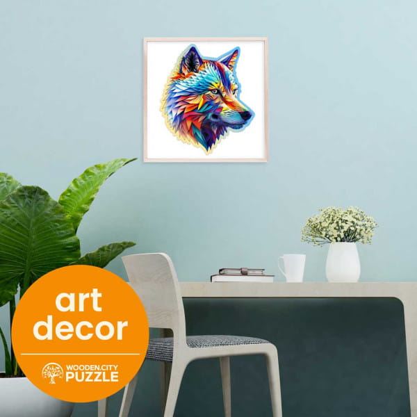 Wooden City Classy Wolf Holzpuzzle