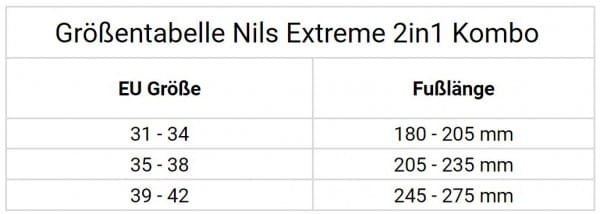 Nils Extreme NH11912 Inliner 2in1 Schlittschuhe Eislaufen