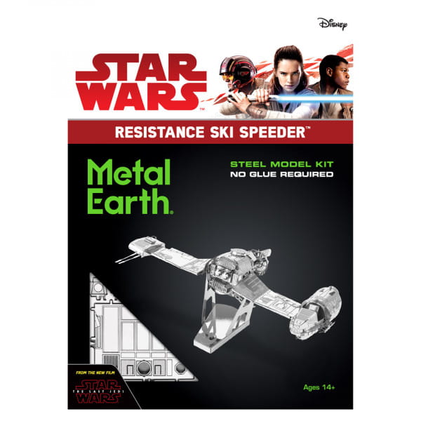 STAR WARS EP 8 - Resistance SKI Speeder 3D Metall Bausatz