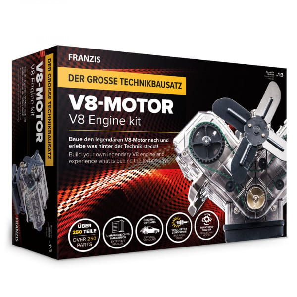 V8-Motor - NEUE VERSION Elektronik Bausatz