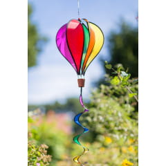 HQ Hot Air Balloon Twist Rainbow Windspiel