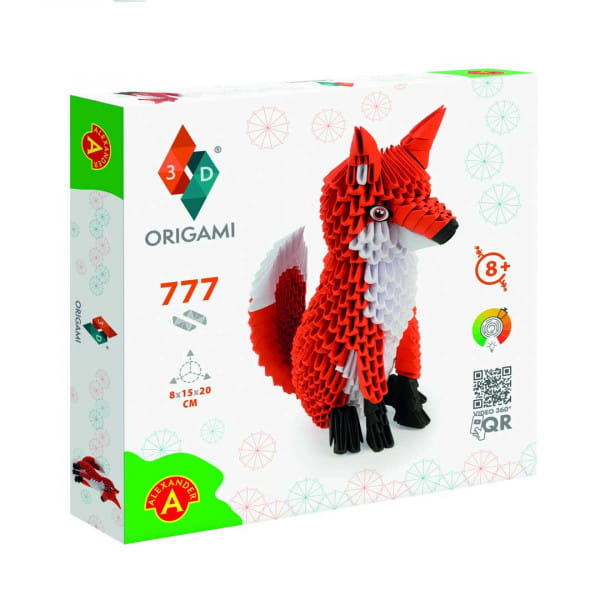 ORIGAMI 3D Fuchs Origami Set