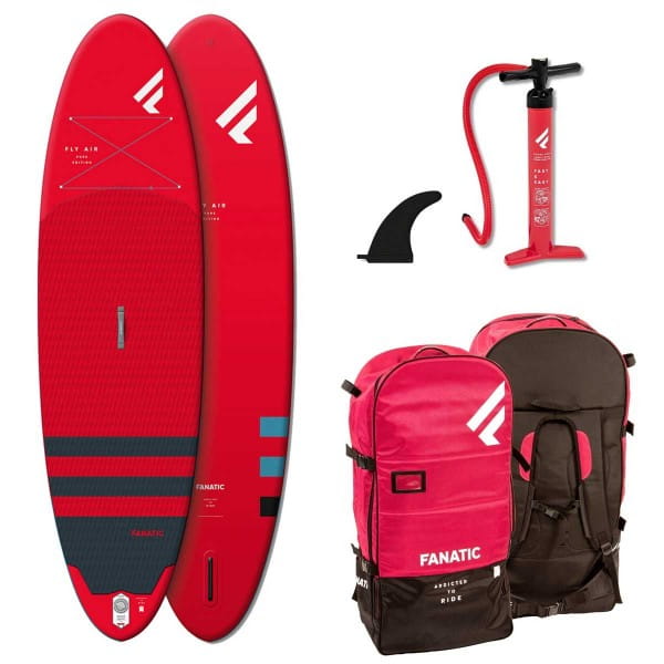 Fanatic Fly Air rot 10&#039;8&quot; &amp; Pure-Paddel SUP Set