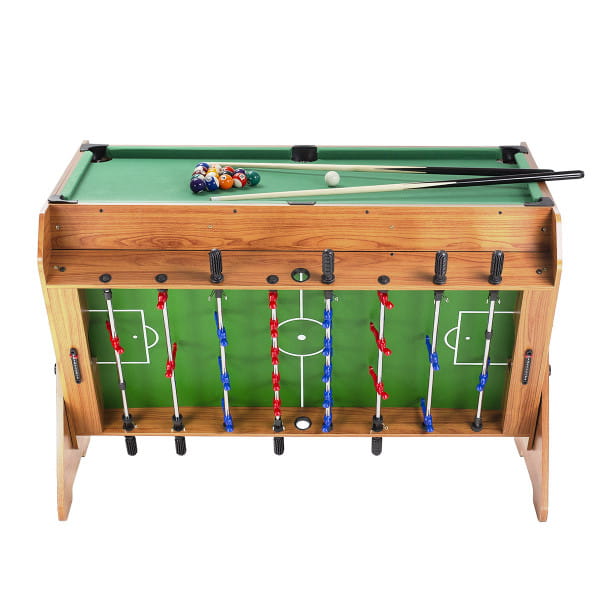 Nils Fun 3in1 Spieltisch Air-Hockey, Tischfußball &amp; Billard