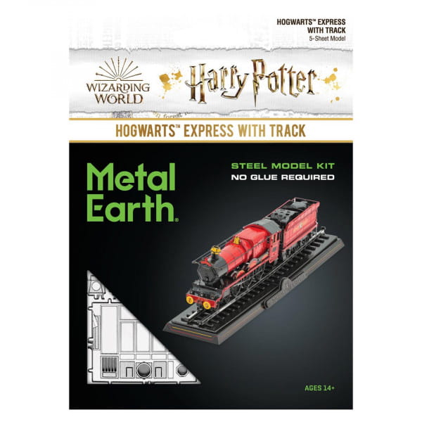 Metal Earth Harry Potter Hogwarts Express Metall Modellbau inkl. Schienen