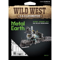 Wild West 2-6-0 Locomotive 3D Metall Bausatz