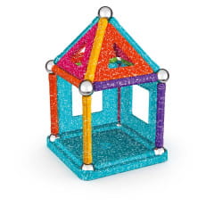 Geomag Glitter Panels Recycled 35 Magnet Baukasten