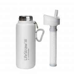 LifeStraw Go Stainless Steel Trinkflasche &amp; Wasserfilter