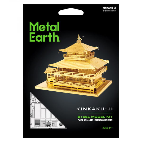 Kinkaku-ji (Goldenes Modell) 3D Metall Bausatz