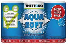 Thetford Toilettenpapier Aqua Soft 6 Rollen