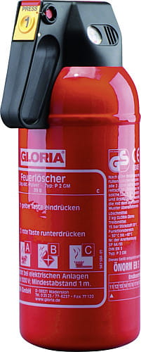 Gloria Feuerlöscher P2 Gm Norwegen