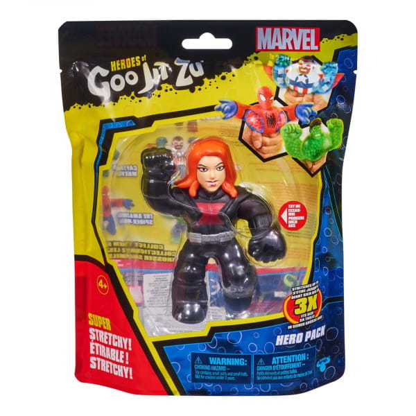 Heroes Of Goo Jit Zu Marvel Black Widow Actionfigur