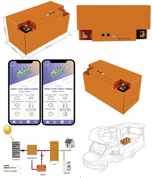 Cbt Power Batterie Mit Bluetooth Funktion